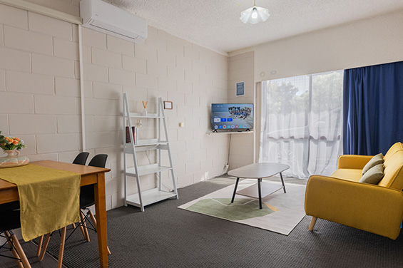 One Bedroom Unit main area